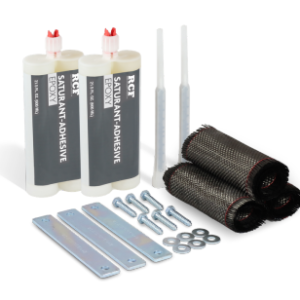 RHINO CARBON FIBER™ 560 GSM BIDIRECTIONAL BOWED WALL REPAIR KIT