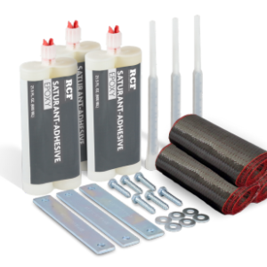RHINO CARBON FIBER™ 400 GSM UNIDIRECTIONAL BOWED WALL REPAIR KIT